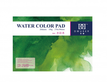  Dwurer Watercolor Pad, 20 ,  270 x 195 mm,  180 /